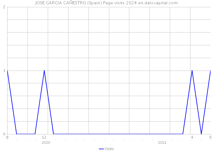 JOSE GARCIA CAÑESTRO (Spain) Page visits 2024 