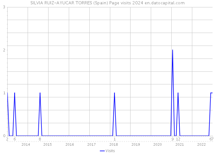 SILVIA RUIZ-AYUCAR TORRES (Spain) Page visits 2024 