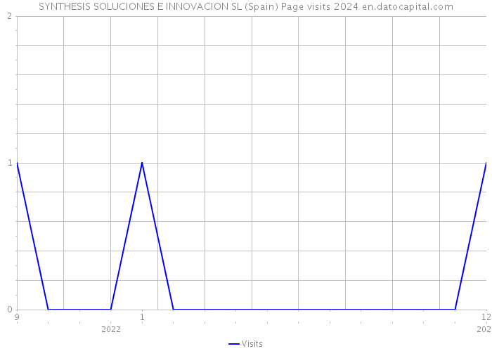 SYNTHESIS SOLUCIONES E INNOVACION SL (Spain) Page visits 2024 