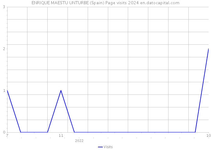 ENRIQUE MAESTU UNTURBE (Spain) Page visits 2024 