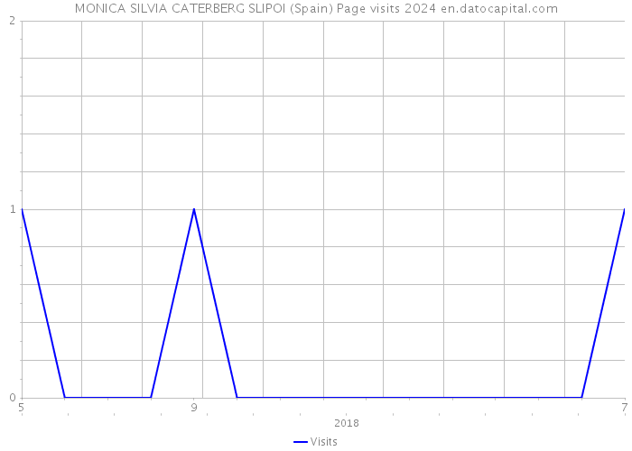 MONICA SILVIA CATERBERG SLIPOI (Spain) Page visits 2024 