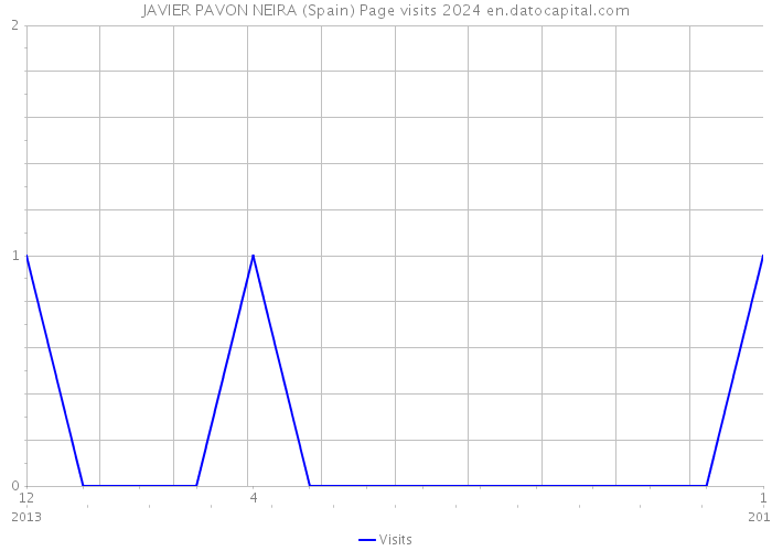 JAVIER PAVON NEIRA (Spain) Page visits 2024 