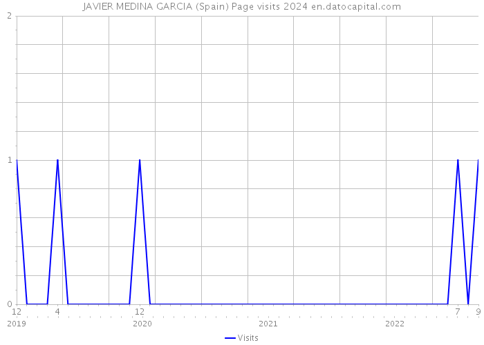 JAVIER MEDINA GARCIA (Spain) Page visits 2024 