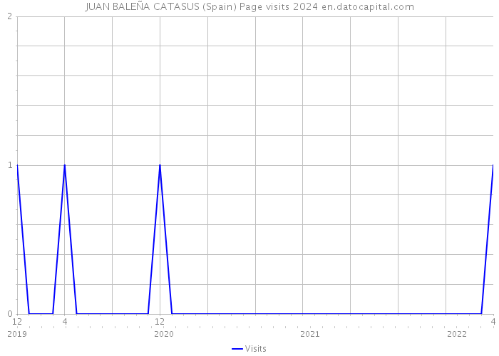 JUAN BALEÑA CATASUS (Spain) Page visits 2024 