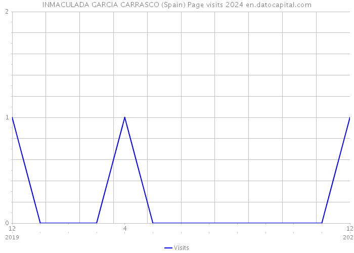 INMACULADA GARCIA CARRASCO (Spain) Page visits 2024 