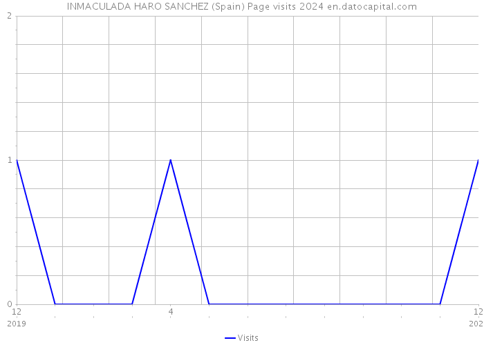 INMACULADA HARO SANCHEZ (Spain) Page visits 2024 