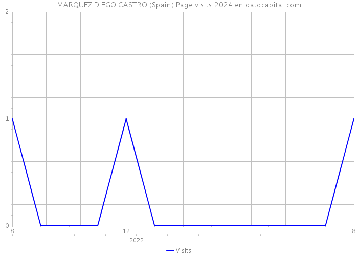 MARQUEZ DIEGO CASTRO (Spain) Page visits 2024 