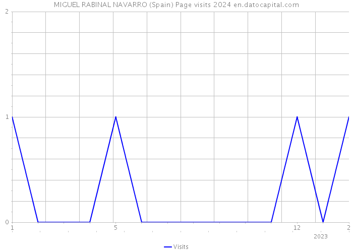 MIGUEL RABINAL NAVARRO (Spain) Page visits 2024 