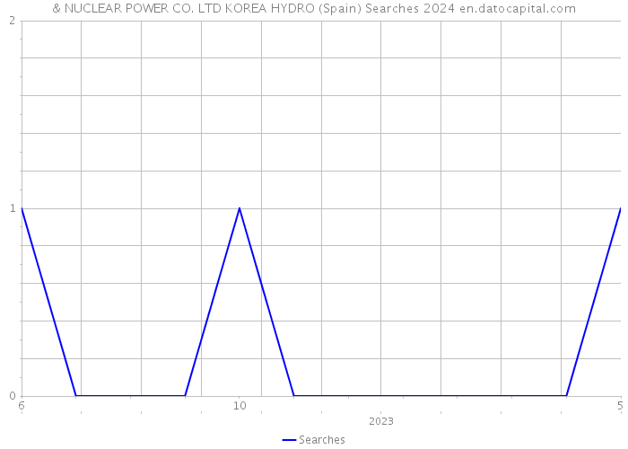 & NUCLEAR POWER CO. LTD KOREA HYDRO (Spain) Searches 2024 