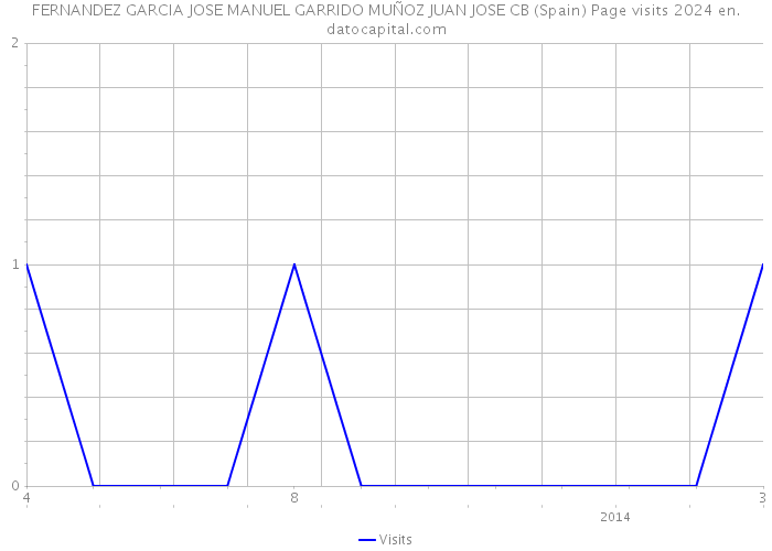 FERNANDEZ GARCIA JOSE MANUEL GARRIDO MUÑOZ JUAN JOSE CB (Spain) Page visits 2024 