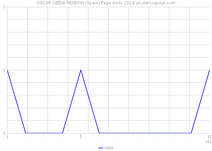 OSCAR OJEDA RENDON (Spain) Page visits 2024 