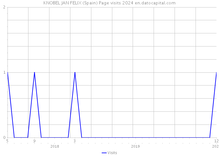 KNOBEL JAN FELIX (Spain) Page visits 2024 