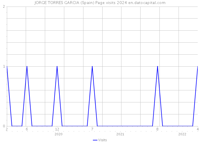JORGE TORRES GARCIA (Spain) Page visits 2024 