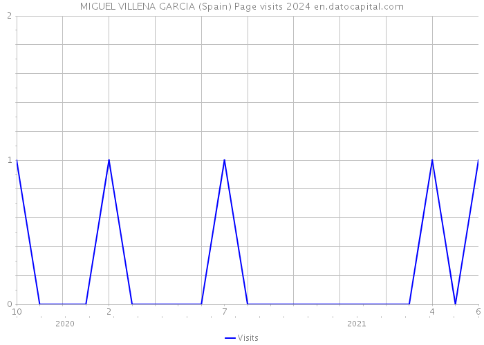 MIGUEL VILLENA GARCIA (Spain) Page visits 2024 