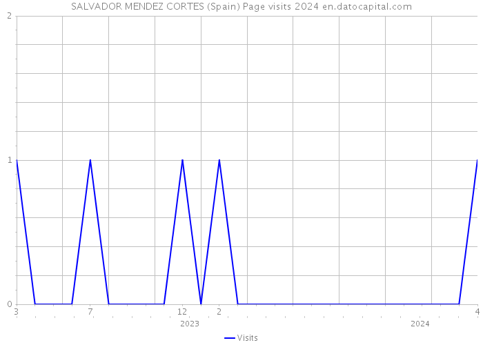 SALVADOR MENDEZ CORTES (Spain) Page visits 2024 