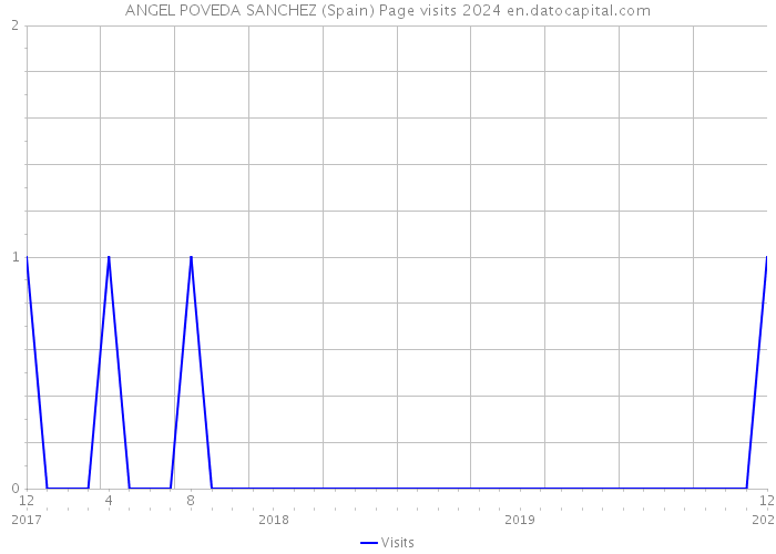 ANGEL POVEDA SANCHEZ (Spain) Page visits 2024 