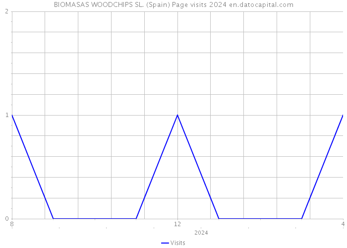 BIOMASAS WOODCHIPS SL. (Spain) Page visits 2024 