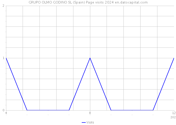 GRUPO OLMO GODINO SL (Spain) Page visits 2024 