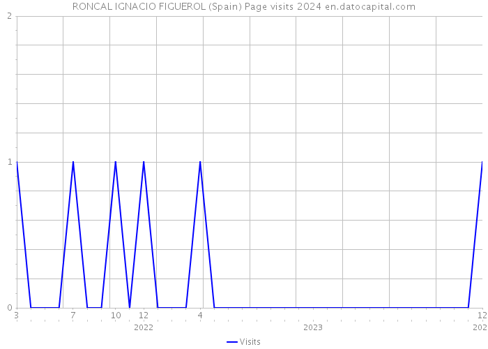 RONCAL IGNACIO FIGUEROL (Spain) Page visits 2024 
