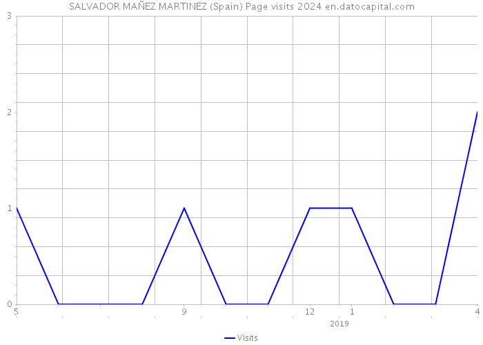 SALVADOR MAÑEZ MARTINEZ (Spain) Page visits 2024 