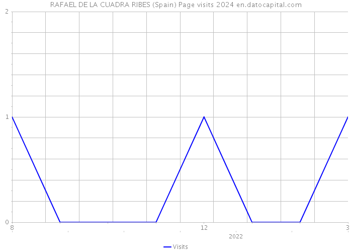 RAFAEL DE LA CUADRA RIBES (Spain) Page visits 2024 