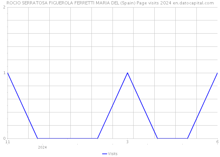 ROCIO SERRATOSA FIGUEROLA FERRETTI MARIA DEL (Spain) Page visits 2024 