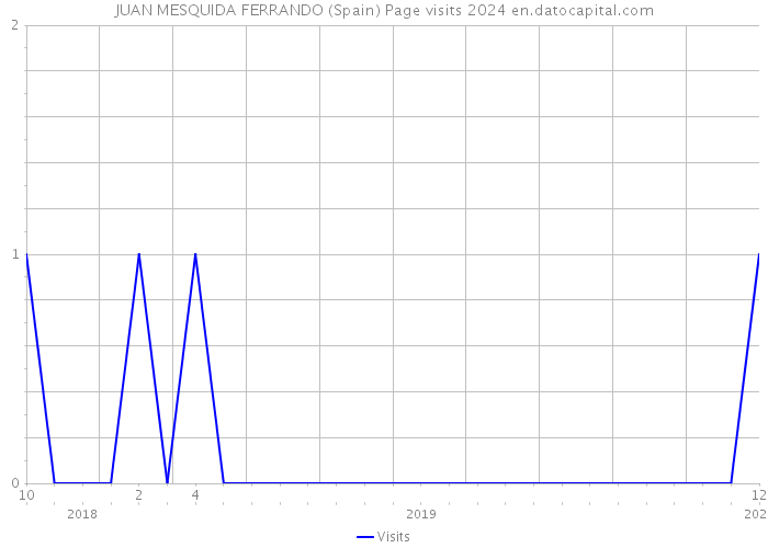 JUAN MESQUIDA FERRANDO (Spain) Page visits 2024 