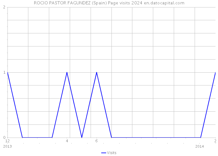 ROCIO PASTOR FAGUNDEZ (Spain) Page visits 2024 