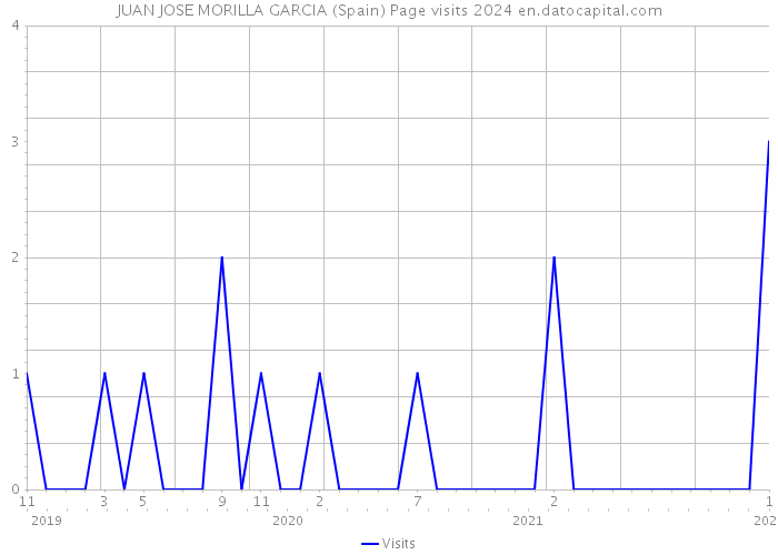 JUAN JOSE MORILLA GARCIA (Spain) Page visits 2024 