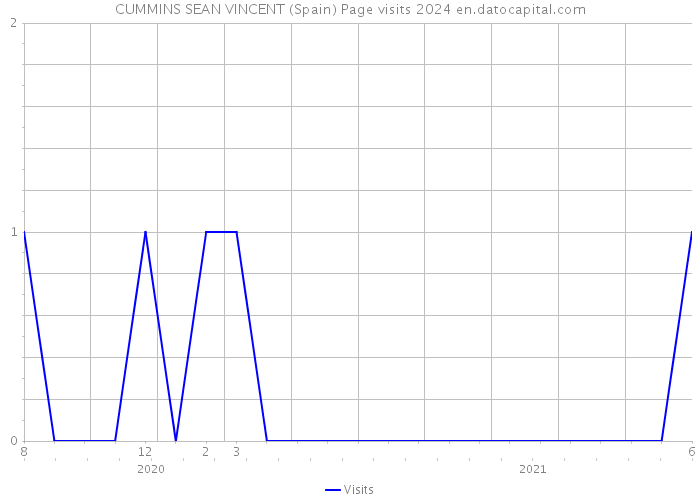 CUMMINS SEAN VINCENT (Spain) Page visits 2024 