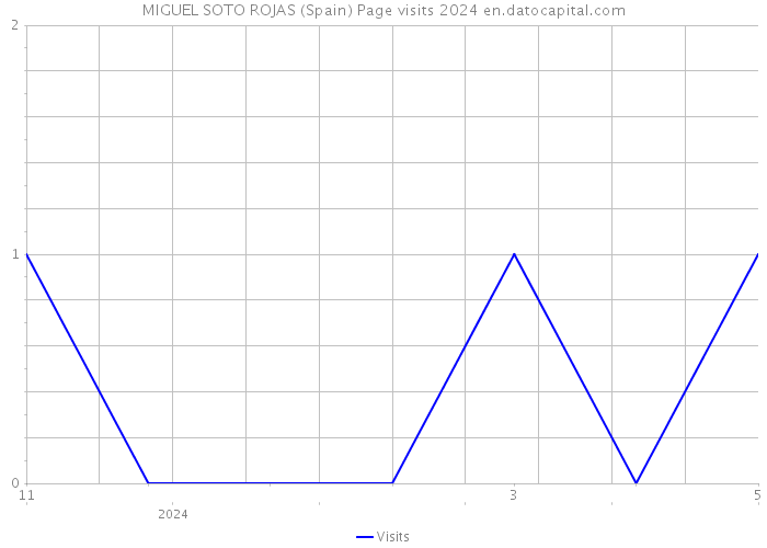 MIGUEL SOTO ROJAS (Spain) Page visits 2024 