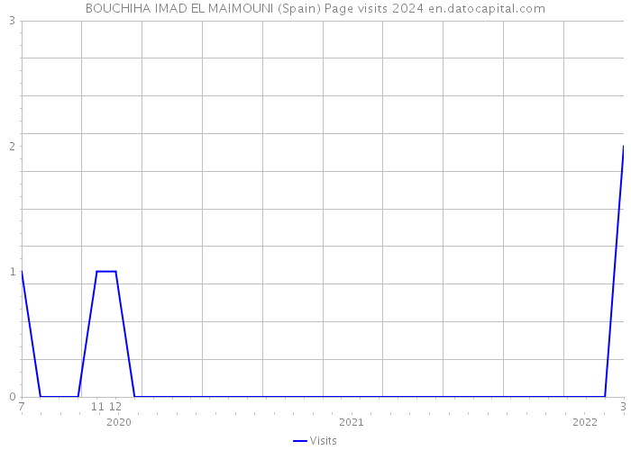 BOUCHIHA IMAD EL MAIMOUNI (Spain) Page visits 2024 