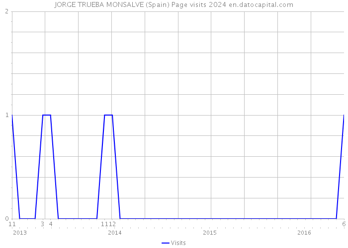 JORGE TRUEBA MONSALVE (Spain) Page visits 2024 