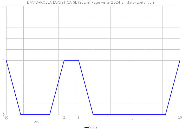 DAVID-ROBLA LOGISTICA SL (Spain) Page visits 2024 