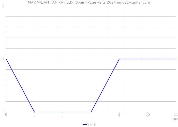 MAXIMILIAN HANIKA FELIX (Spain) Page visits 2024 
