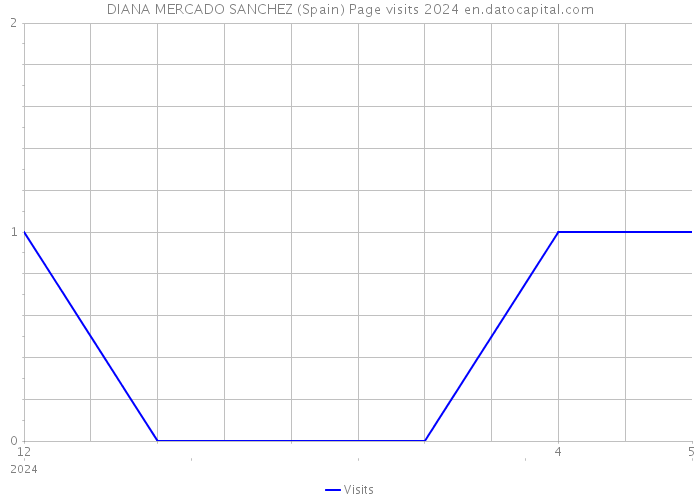 DIANA MERCADO SANCHEZ (Spain) Page visits 2024 