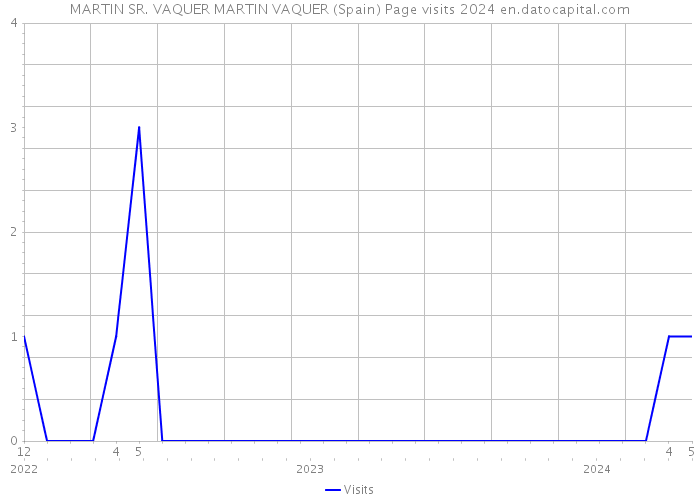 MARTIN SR. VAQUER MARTIN VAQUER (Spain) Page visits 2024 