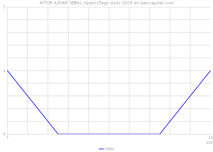 AITOR AZNAR SEBAL (Spain) Page visits 2024 