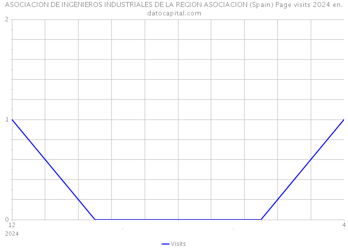 ASOCIACION DE INGENIEROS INDUSTRIALES DE LA REGION ASOCIACION (Spain) Page visits 2024 