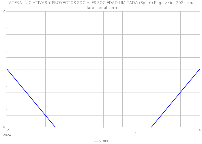 ATEKA INICIATIVAS Y PROYECTOS SOCIALES SOCIEDAD LIMITADA (Spain) Page visits 2024 