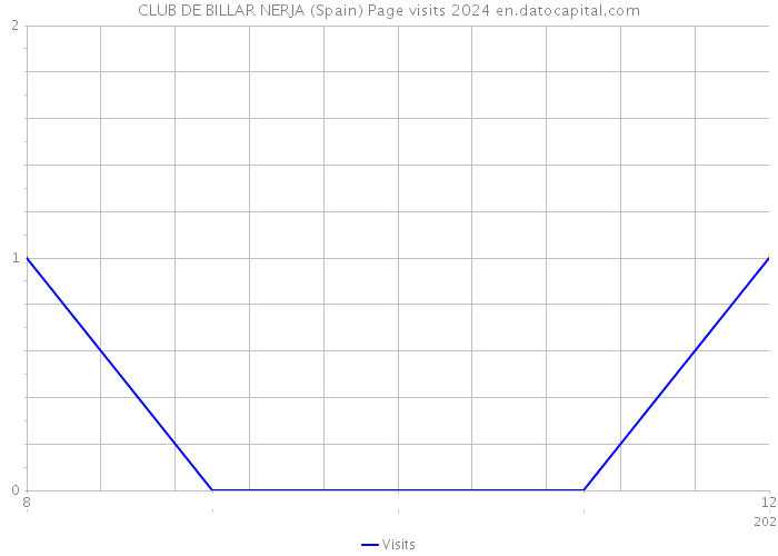 CLUB DE BILLAR NERJA (Spain) Page visits 2024 