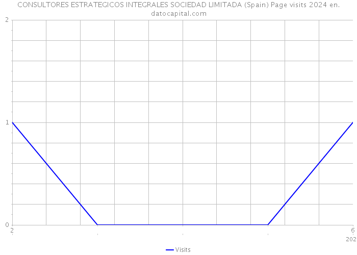 CONSULTORES ESTRATEGICOS INTEGRALES SOCIEDAD LIMITADA (Spain) Page visits 2024 