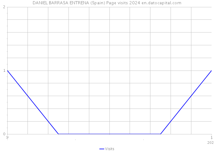 DANIEL BARRASA ENTRENA (Spain) Page visits 2024 