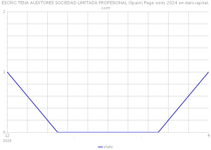 ESCRIG TENA AUDITORES SOCIEDAD LIMITADA PROFESIONAL (Spain) Page visits 2024 