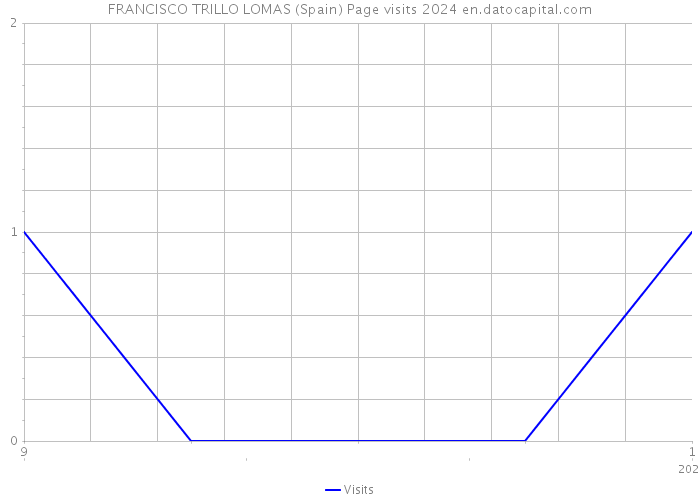 FRANCISCO TRILLO LOMAS (Spain) Page visits 2024 