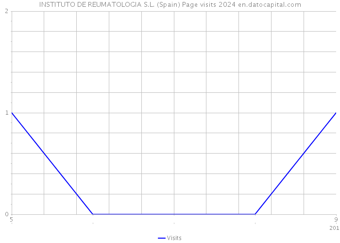 INSTITUTO DE REUMATOLOGIA S.L. (Spain) Page visits 2024 