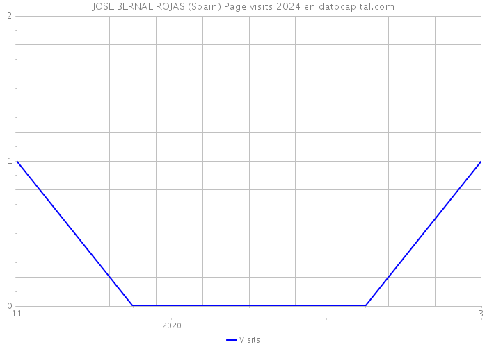JOSE BERNAL ROJAS (Spain) Page visits 2024 