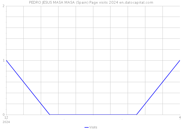 PEDRO JESUS MASA MASA (Spain) Page visits 2024 