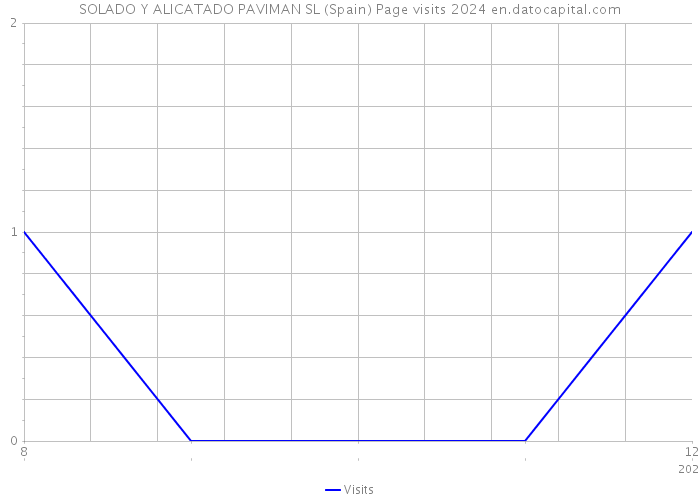 SOLADO Y ALICATADO PAVIMAN SL (Spain) Page visits 2024 