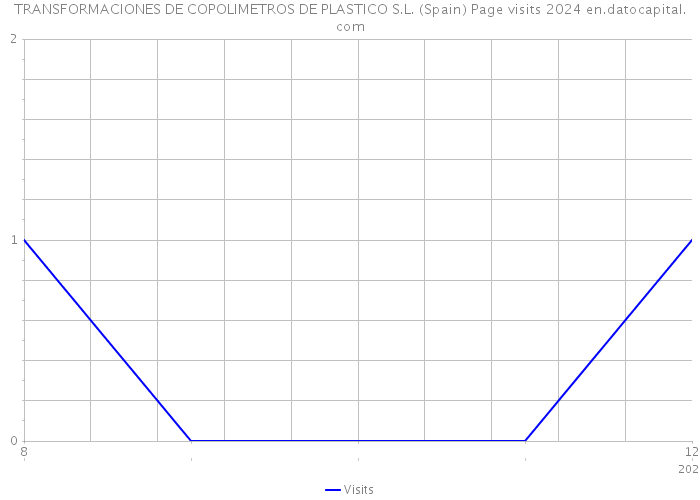 TRANSFORMACIONES DE COPOLIMETROS DE PLASTICO S.L. (Spain) Page visits 2024 